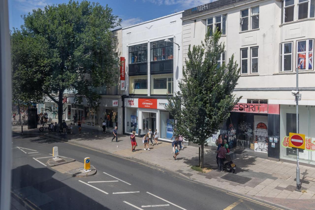 Ferienwohnung 2Cq*Morden Studio Flat *Moments Away From Brighton Seafront Exterior foto